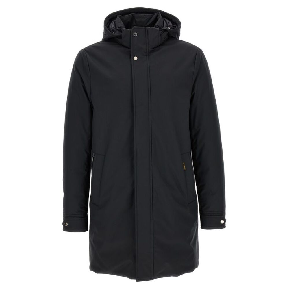 MooRER Blue Wool Men's Parka